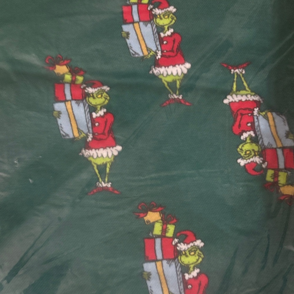 *Hanna Andersson Flannel Pajama Pants in Festive Green/Grinch UNISEX SIZE - Picture 5 of 5